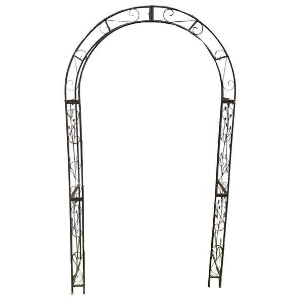 Arch Round Black/Brown
122x40x220 cms