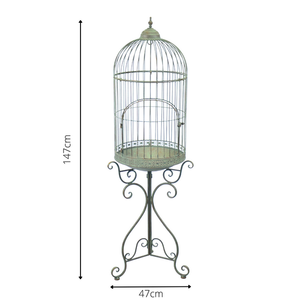Canary cages with stands deals