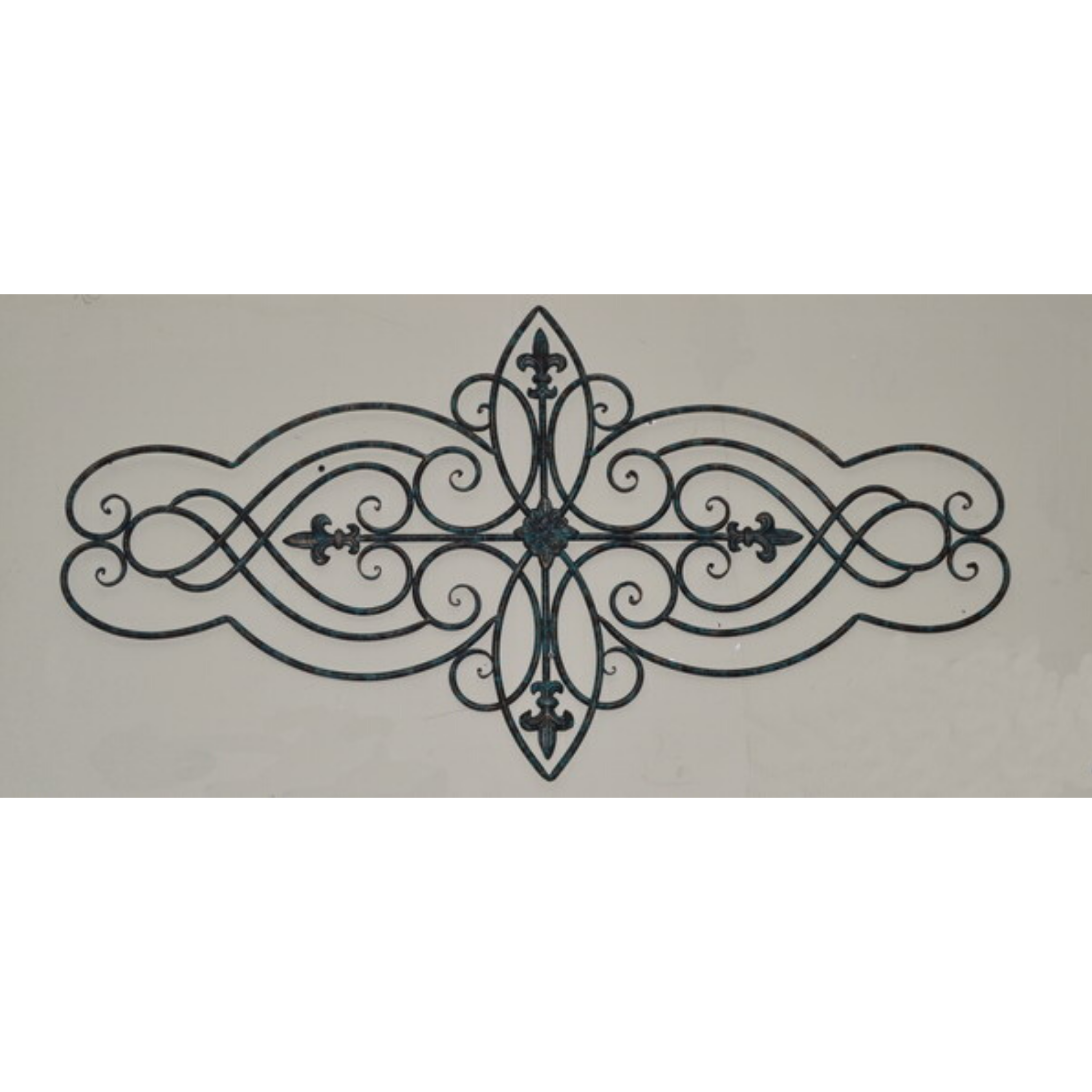 Wall Art, Abstract Metal Decorative - Antique Brown