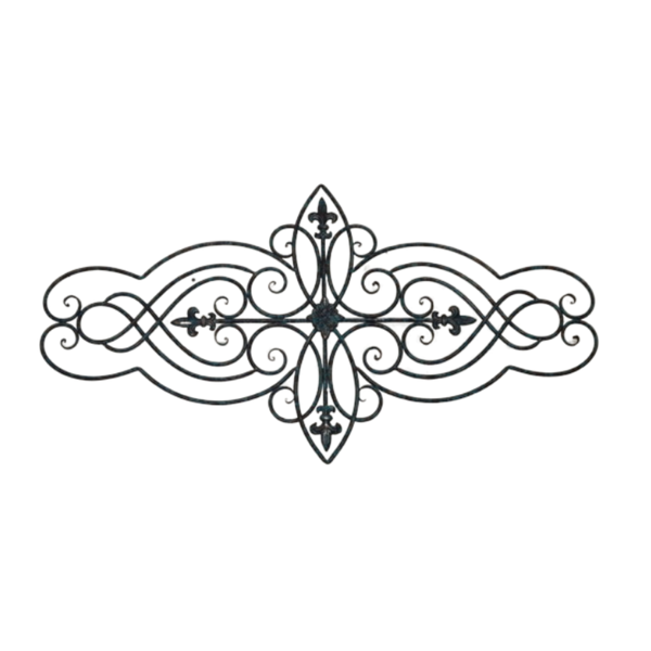 Wall Art, Abstract Metal Decorative - Antique Brown
