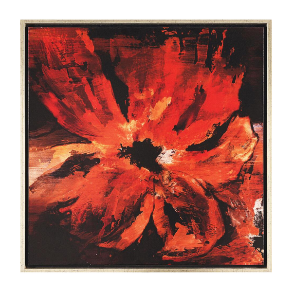 Painting Lava Bouquet 1 Print Artwork Stretched Wood Frame