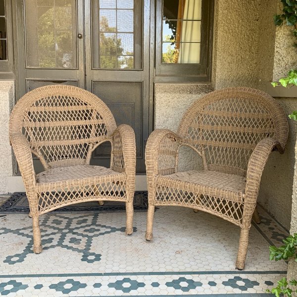 Province Poly Wicker Cane Weatherproof Outdoor chair