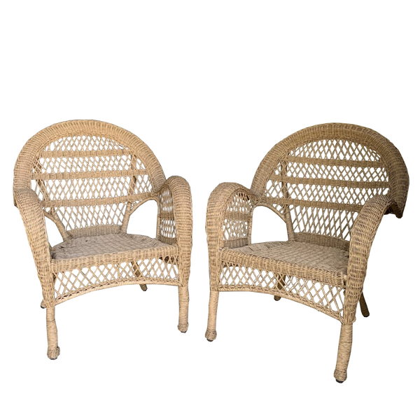 Province Poly Wicker Cane Weatherproof Outdoor chair