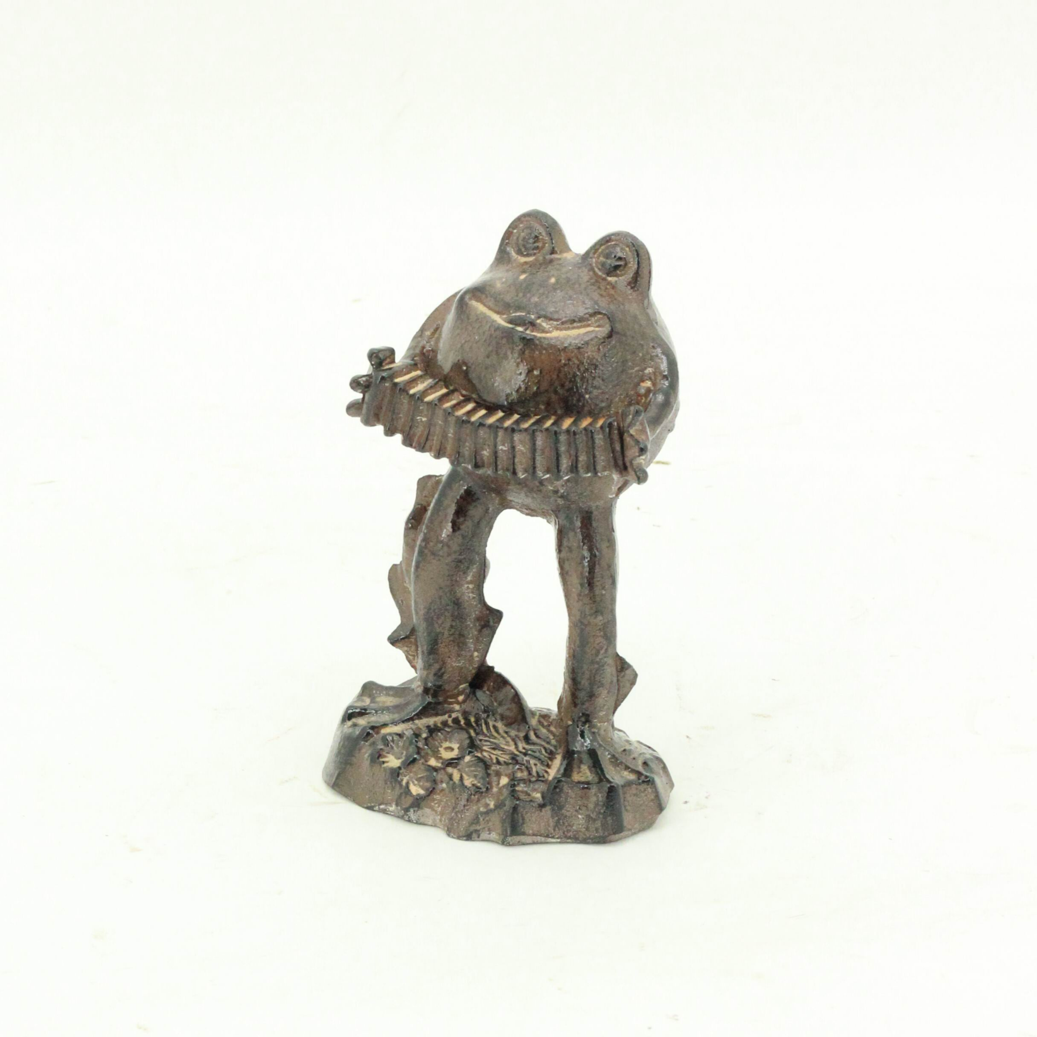 Statue - Frog Playing Accordion