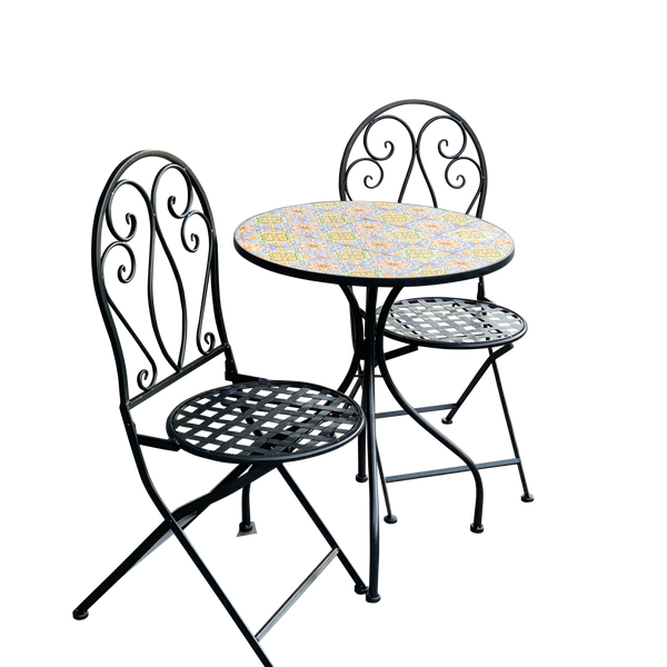 Marquee 3 piece siena mosaic bistro setting discount