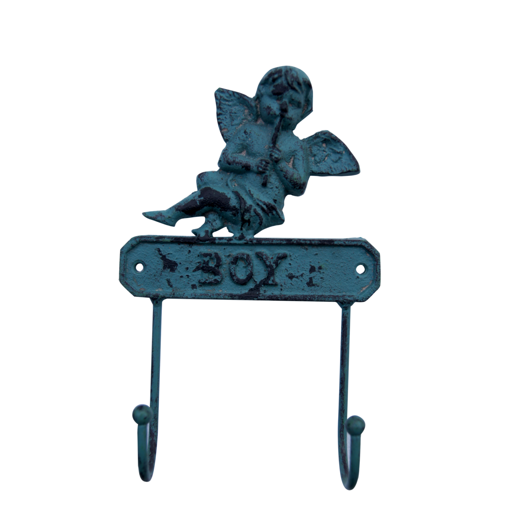 Cast Iron Boy Wall Hooks