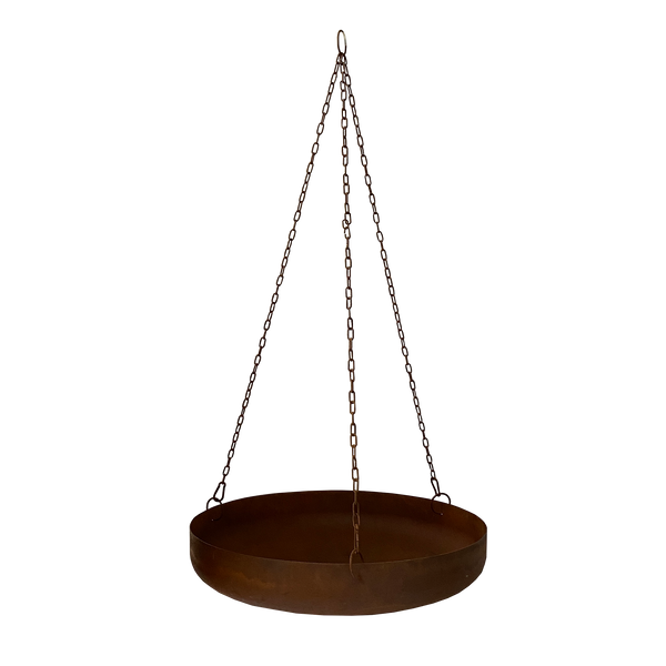 Hanging Planter Bowl Rustic 59.5x59.5x15-113cm 1.5mm thickness bowl