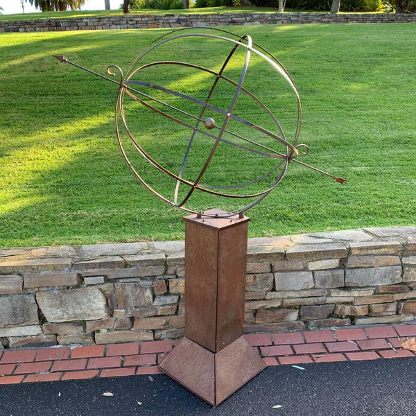 Equatorial Sphere Ornamental Sundial