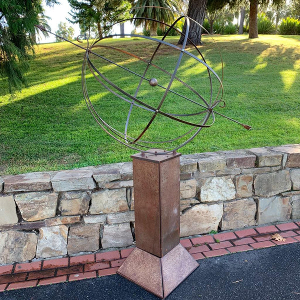 Equatorial Sphere Ornamental Sundial