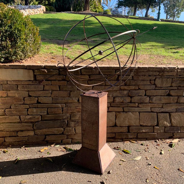 Equatorial Sphere Ornamental Sundial