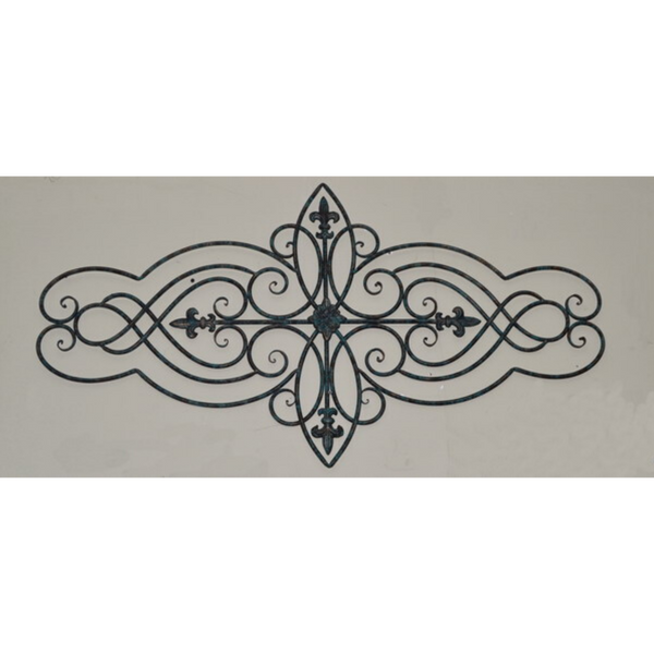 Wall Art, Abstract Metal Decorative - Antique Brown 