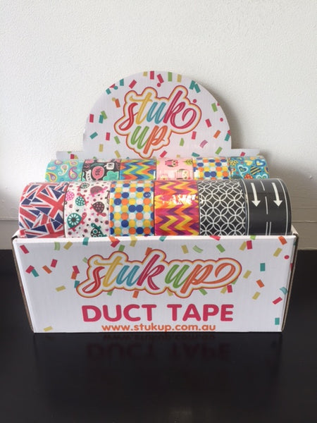 Stukup Promo Pack Mixed Scrapbooking/ Repair/Colouring/ Craft Duct Tape  120 Rolls!!!