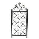 Garden Gate, Metal Decorative Ornamental Single with Posts