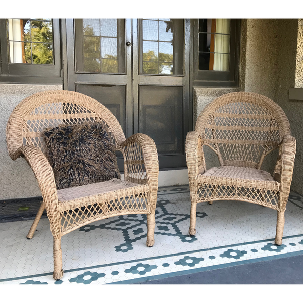 Province Poly Wicker Cane Weatherproof Outdoor chair