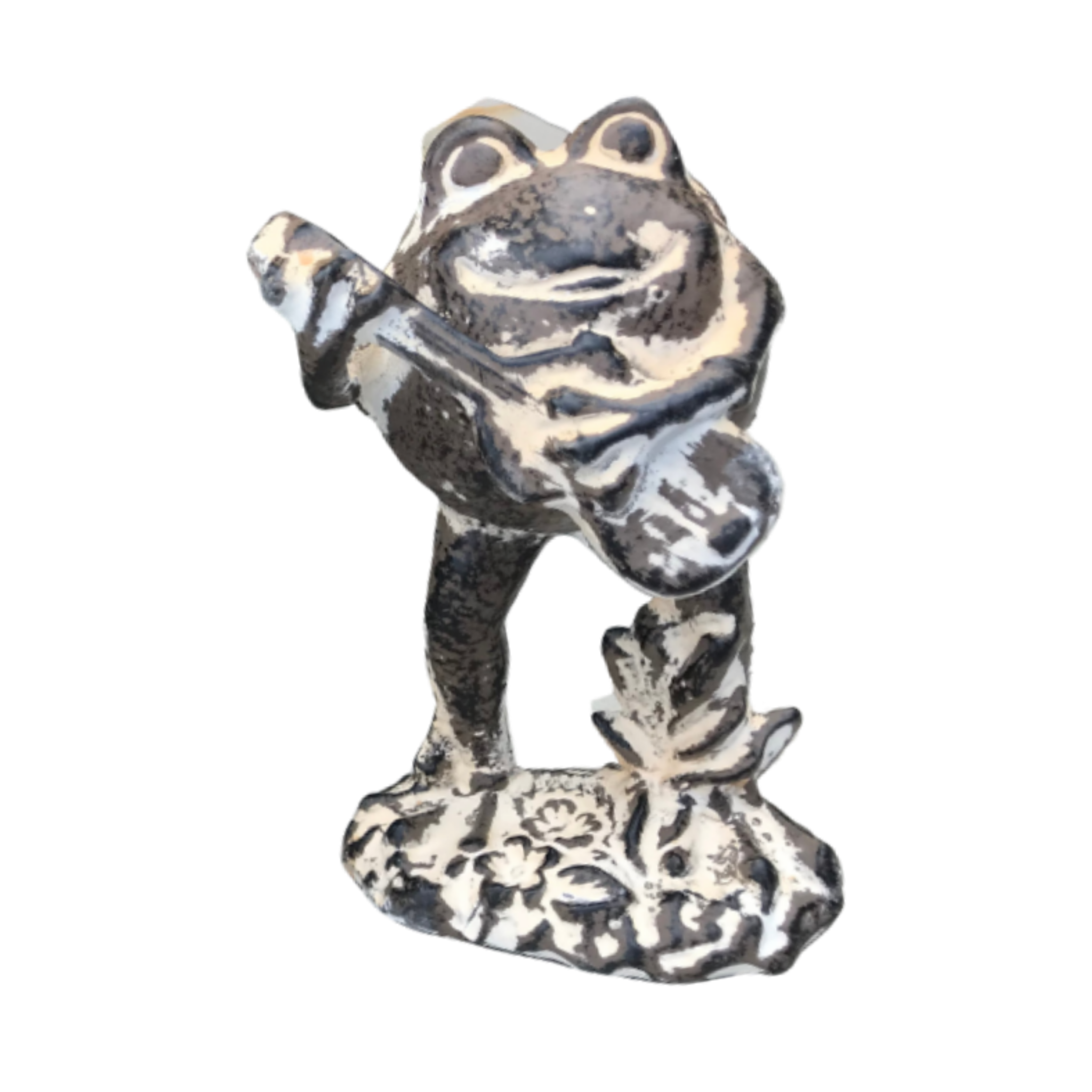 Statue - Frog Playing Guitar