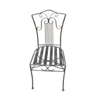 Wrought Iron Dining Chair, Sophie Style