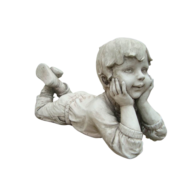 Statue - Boy Thinking