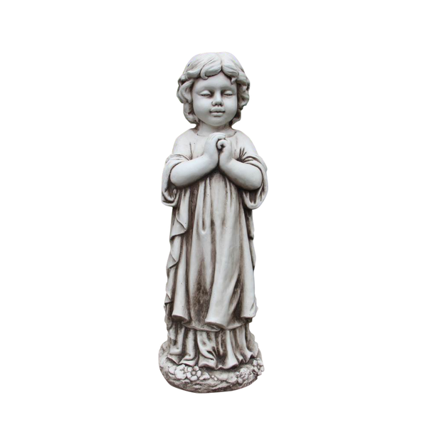 Statue - Child Standing Praying