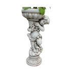 Statue - Boy Flower Pot Plant 