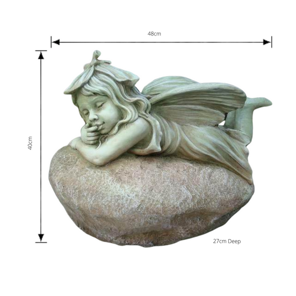 Statue Fairy Laying