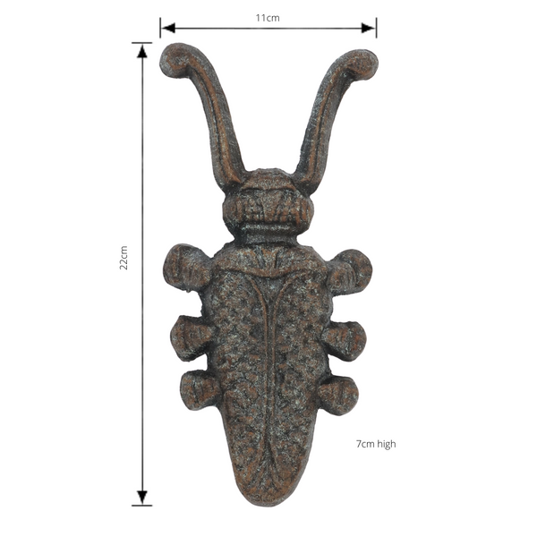 Boot Jack Beetle Cast Iron Boot Pull