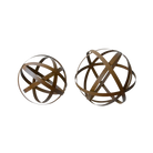 Set 2 Metal Ball / Sphere
