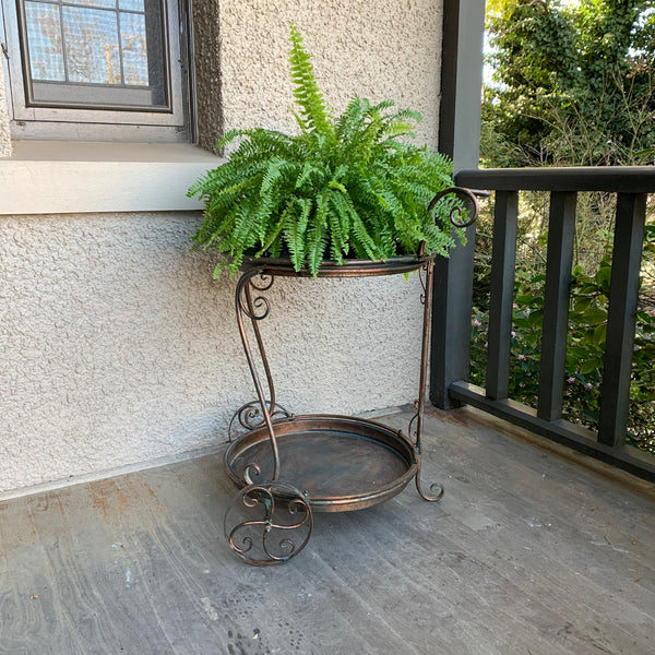 Trolley Drinks | Food Metal in Antique Verdi Bronze